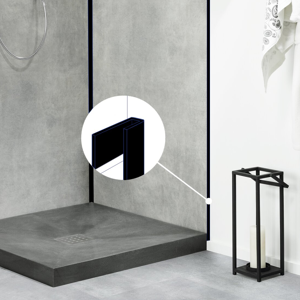 Profile mural alu profile de bordure en u noir pour Senso Wall Gerflor - 260 cm x 2.3 cm x 0.16 cm - Publicité Profile mural alu profile de bordure en u noir pour Senso Wall Gerflor - 260 cm x 2.3 cm x 0.16 cm - Publicité