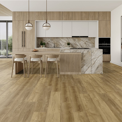Lame XL de sol PVC effet bois clipsable woody dark Gerflor - 149.2 cm x 22.9 cm x 0.57 cm - Publicité Lame XL de sol PVC effet bois clipsable woody dark Gerflor - 149.2 cm x 22.9 cm x 0.57 cm - Publicité