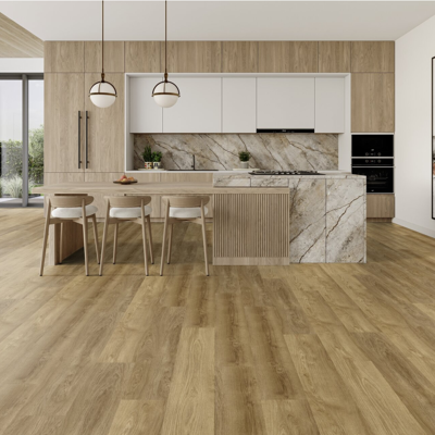 Lame XL de sol PVC effet bois clipsable woody dark Gerflor - 149.2 cm x 22.9 cm x 0.57 cm - Publicité Lame XL de sol PVC effet bois clipsable woody dark Gerflor - 149.2 cm x 22.9 cm x 0.57 cm - Publicité