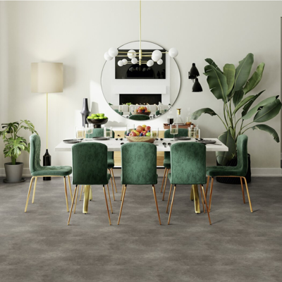 Rouleau 4m de sol PVC effet béton pose libre leone charcoal Gerflor - 3000 cm x 400 cm x 0.25 cm - Publicité Rouleau 4m de sol PVC effet béton pose libre leone charcoal Gerflor - 3000 cm x 400 cm x 0.25 cm - Publicité