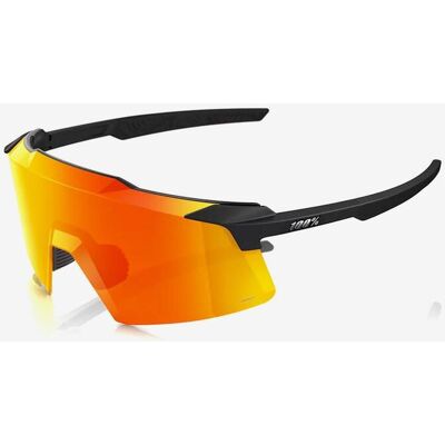 100 Percent Lunettes 100% Aerocraft Soft Tact Black avec lentille HiPER Red Multilayer Mirror - Publicité 100 Percent Lunettes 100% Aerocraft Soft Tact Black avec lentille HiPER Red Multilayer Mirror - Publicité
