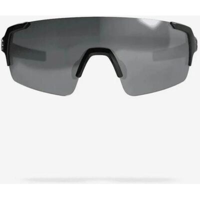 Lunettes BBB FullView noir avec verres miroirs gris - Publicité Lunettes BBB FullView noir avec verres miroirs gris - Publicité