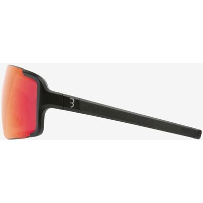 Lunettes BBB ChesterFlux noir avec verres miroirs rose rouge - Publicité Lunettes BBB ChesterFlux noir avec verres miroirs rose rouge - Publicité