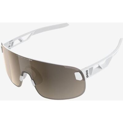 Lunettes POC Elicit blanches avec lentille Clarity Trail Partly Sunny Silver - Publicité Lunettes POC Elicit blanches avec lentille Clarity Trail Partly Sunny Silver - Publicité