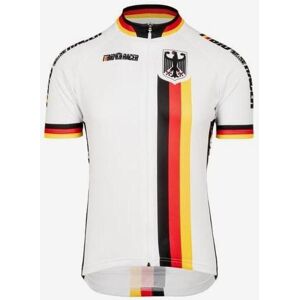 Maillot Bioracer Germany manche courte blanc - XL - Publicité Maillot Bioracer Germany manche courte blanc - XL - Publicité