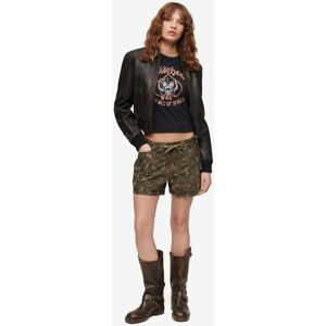 Short Superdry Cargo green khaki beige for women. - XS - Publicité Short Superdry Cargo green khaki beige for women. - XS - Publicité