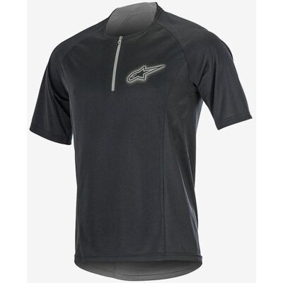 Maillot Alpinestars Rover 2 manche courte noir bleu foncé - L - Publicité Maillot Alpinestars Rover 2 manche courte noir bleu foncé - L - Publicité