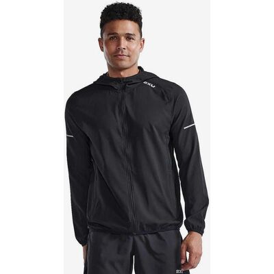 Veste à capuche 2XU Aero noir pur - L - Publicité Veste à capuche 2XU Aero noir pur - L - Publicité