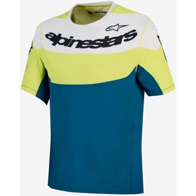 Maillot manches courtes Alpinestars A-Dura Race bleu verdâtre - L - Publicité Maillot manches courtes Alpinestars A-Dura Race bleu verdâtre - L - Publicité