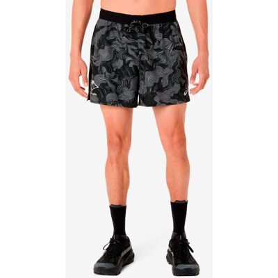 Short ASICS Fujitrail All Over Print 5In noir blanc - S - Publicité Short ASICS Fujitrail All Over Print 5In noir blanc - S - Publicité