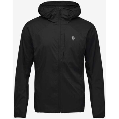Veste légère à capuche Black Diamond Alpine Start noire - S - Publicité Veste légère à capuche Black Diamond Alpine Start noire - S - Publicité