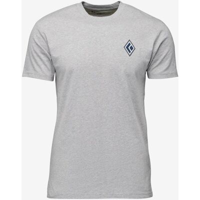 T-shirt Black Diamond Heritage Alpinist manches courtes gris clair - S - Publicité T-shirt Black Diamond Heritage Alpinist manches courtes gris clair - S - Publicité