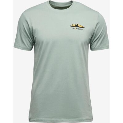 T-shirt Black Diamond Mountainscape manches courtes bleu agave - L - Publicité T-shirt Black Diamond Mountainscape manches courtes bleu agave - L - Publicité