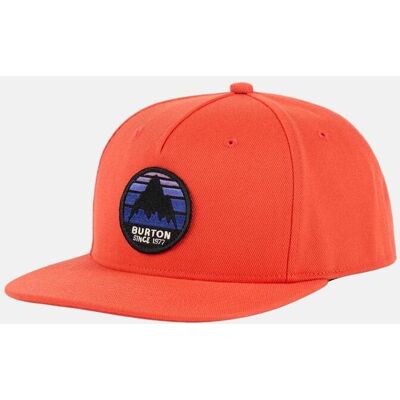 Casquette Burton Underhill rouge orangé - Publicité Casquette Burton Underhill rouge orangé - Publicité