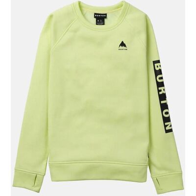 Sweat-shirt Burton Oak Crewneck Fleece jaune acide femme - M - Publicité Sweat-shirt Burton Oak Crewneck Fleece jaune acide femme - M - Publicité