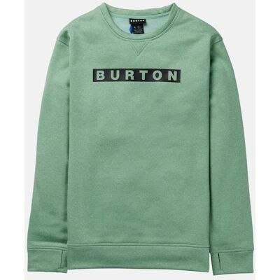 Sweat-shirt Burton Oak Crewneck vert - XL - Publicité Sweat-shirt Burton Oak Crewneck vert - XL - Publicité