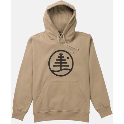 Sweat à capuche Burton Family Tree marron clair femme - L - Publicité Sweat à capuche Burton Family Tree marron clair femme - L - Publicité
