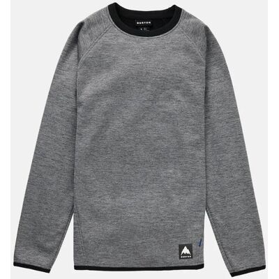 Sweat-shirt Burton Crown Weatherproof Pullover Crewneck gris foncé - XL - Publicité Sweat-shirt Burton Crown Weatherproof Pullover Crewneck gris foncé - XL - Publicité