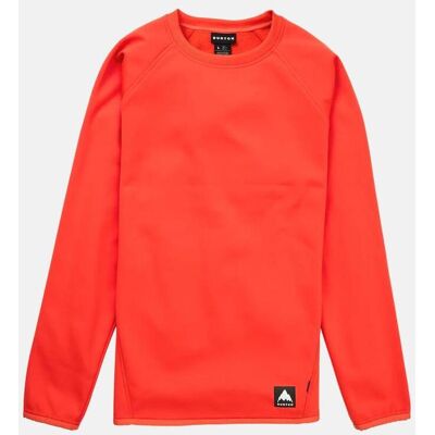 Sweat-shirt Burton Crown Weatherproof Pullover Crewneck rouge orangé - XL - Publicité Sweat-shirt Burton Crown Weatherproof Pullover Crewneck rouge orangé - XL - Publicité