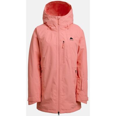 Veste à capuche Burton Reserve 2L Isolée rose corail femme - XL - Publicité Veste à capuche Burton Reserve 2L Isolée rose corail femme - XL - Publicité