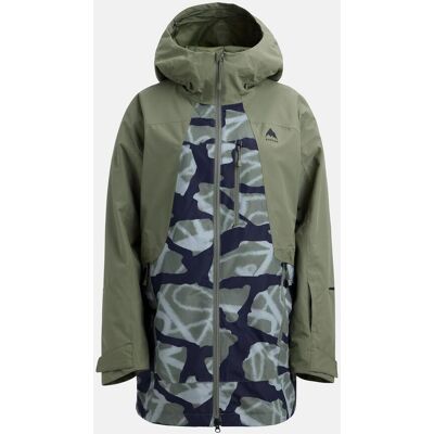 Veste à capuche Burton Reserve 2L vert kaki femme - L - Publicité Veste à capuche Burton Reserve 2L vert kaki femme - L - Publicité