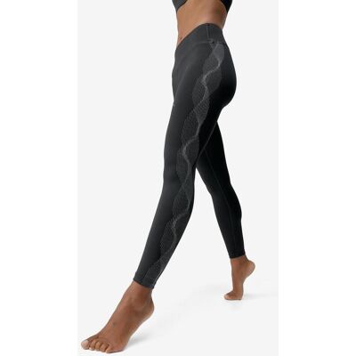 Legging long Born Living Yoga Kishi noir gris femme - S - Publicité Legging long Born Living Yoga Kishi noir gris femme - S - Publicité