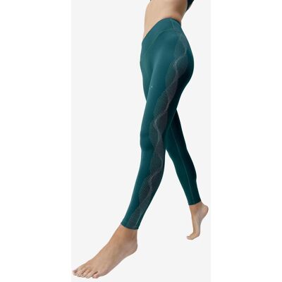 Legging long Born Living Yoga Kishi vert foncé femme - XS - Publicité Legging long Born Living Yoga Kishi vert foncé femme - XS - Publicité