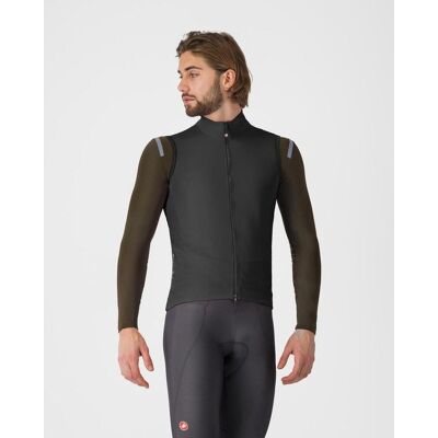 Gilet coupe-vent Castelli Perfetto Air Rosso Corsa noir clair - XS - Publicité Gilet coupe-vent Castelli Perfetto Air Rosso Corsa noir clair - XS - Publicité