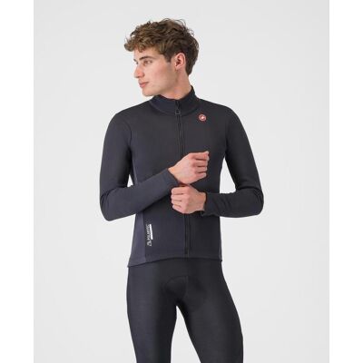 Veste coupe-vent Castelli Entrata 2 noir gris foncé - XS - Publicité Veste coupe-vent Castelli Entrata 2 noir gris foncé - XS - Publicité