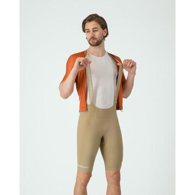 Cuissard Castelli Espresso 2 beige marron - L - Publicité Cuissard Castelli Espresso 2 beige marron - L - Publicité