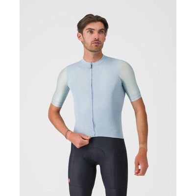 Maillot Castelli Prologo Lite 2 à manches courtes bleu ciel - M - Publicité Maillot Castelli Prologo Lite 2 à manches courtes bleu ciel - M - Publicité
