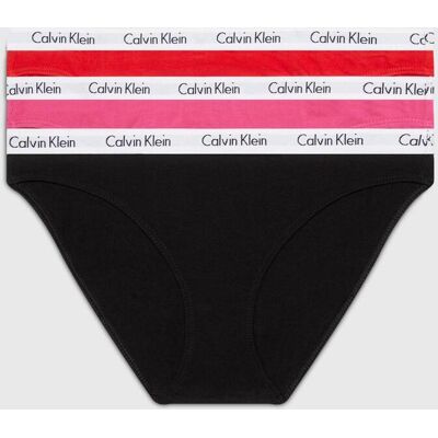Culotte Calvin Klein Classic noir rouge rose (3 unités) - S - Publicité Culotte Calvin Klein Classic noir rouge rose (3 unités) - S - Publicité