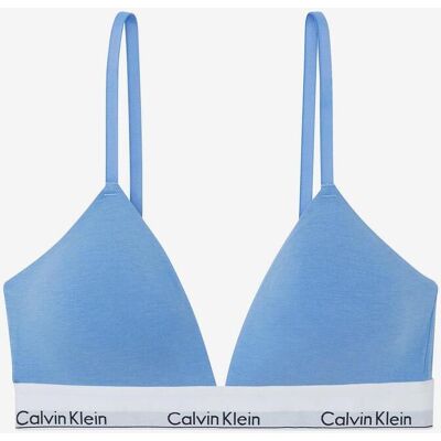 Soutien-gorge Calvin Klein Lined bleu blanc - L - Publicité Soutien-gorge Calvin Klein Lined bleu blanc - L - Publicité