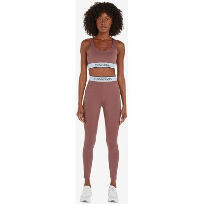 Legging Calvin Klein Sport 7/8 Logo rose blanc femme - L - Publicité Legging Calvin Klein Sport 7/8 Logo rose blanc femme - L - Publicité