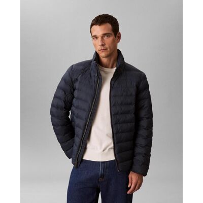 Veste à capuche Calvin Klein Jeans Lightweight Puffer bleu marine - S - Publicité Veste à capuche Calvin Klein Jeans Lightweight Puffer bleu marine - S - Publicité