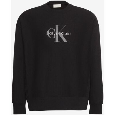 Sweatshirt Calvin Klein 350terry Monologue noir - M - Publicité Sweatshirt Calvin Klein 350terry Monologue noir - M - Publicité