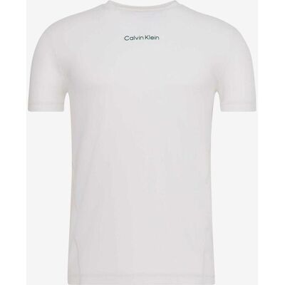 T-shirt Calvin Klein Sport manches courtes blanc noir - L - Publicité T-shirt Calvin Klein Sport manches courtes blanc noir - L - Publicité