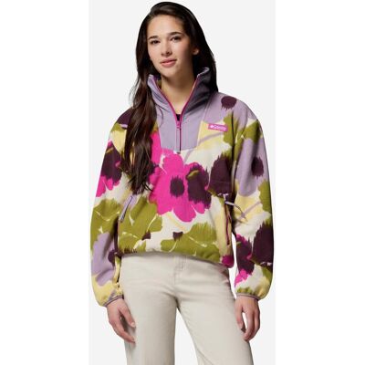 Polaire Columbia Sequoia Grove Printed Half Zip violet rose vert femme - XL - Publicité Polaire Columbia Sequoia Grove Printed Half Zip violet rose vert femme - XL - Publicité