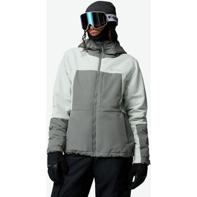 Veste à capuche Columbia Alpine Echo Insulated gris blanc femme - XS - Publicité Veste à capuche Columbia Alpine Echo Insulated gris blanc femme - XS - Publicité