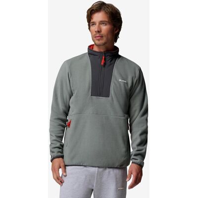 Polaire Columbia Sequoia Grove II Half Zip gris verdâtre gris foncé rouge homme - L - Publicité Polaire Columbia Sequoia Grove II Half Zip gris verdâtre gris foncé rouge homme - L - Publicité