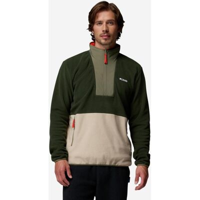 Polaire Columbia Sequoia Grove II Half Zip vert foncé beige olive - M - Publicité Polaire Columbia Sequoia Grove II Half Zip vert foncé beige olive - M - Publicité