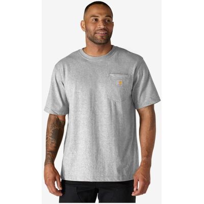 T-shirt manches courtes Carhartt Dearborn Relaxed Pocket gris clair - M - Publicité T-shirt manches courtes Carhartt Dearborn Relaxed Pocket gris clair - M - Publicité
