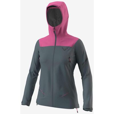 Veste à capuche Dynafit Ridge GORE-TEX gris foncé rose femme - L - Publicité Veste à capuche Dynafit Ridge GORE-TEX gris foncé rose femme - L - Publicité
