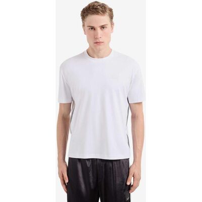 T-shirt en coton blanc Emporio Armani EA7 Seven Lines - T-shirt - Publicité T-shirt en coton blanc Emporio Armani EA7 Seven Lines - T-shirt - Publicité
