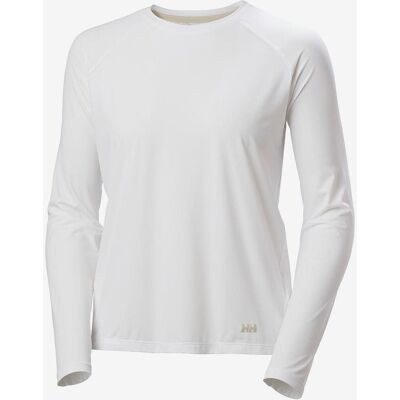 T-shirt à manches longues Helly Hansen Shine - Blanc - Femme - Publicité T-shirt à manches longues Helly Hansen Shine - Blanc - Femme - Publicité