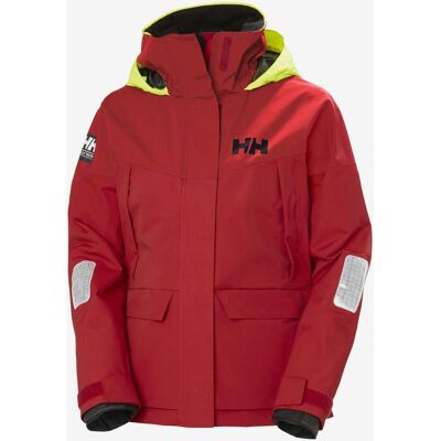 Veste Pier 4.0 pour femmes de Helly Hansen - Rouge - Imperméable et Durable - Publicité Veste Pier 4.0 pour femmes de Helly Hansen - Rouge - Imperméable et Durable - Publicité