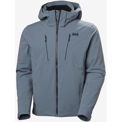 Veste à capuche Helly Hansen Alpha 4.0 Ski Free gris bleuâtre - XXL - Publicité Veste à capuche Helly Hansen Alpha 4.0 Ski Free gris bleuâtre - XXL - Publicité