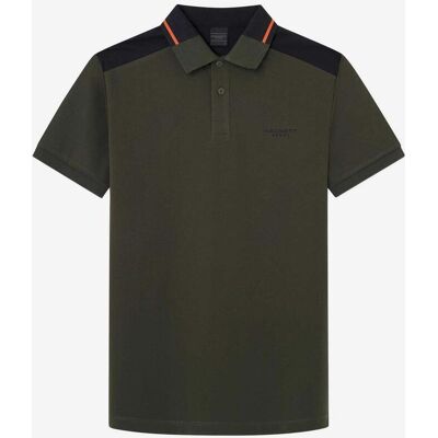 Hackett London HM563331 Polo vert - Polo Shirt - Publicité Hackett London HM563331 Polo vert - Polo Shirt - Publicité