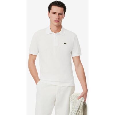Polo Lacoste Classic Fit L.12.12 LIGHT à manches courtes blanc pur - XL - Publicité Polo Lacoste Classic Fit L.12.12 LIGHT à manches courtes blanc pur - XL - Publicité