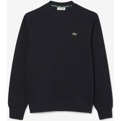 Sweat-shirt Lacoste Relaxed Fit Piqué Crew bleu marine femme - 46 - Publicité Sweat-shirt Lacoste Relaxed Fit Piqué Crew bleu marine femme - 46 - Publicité